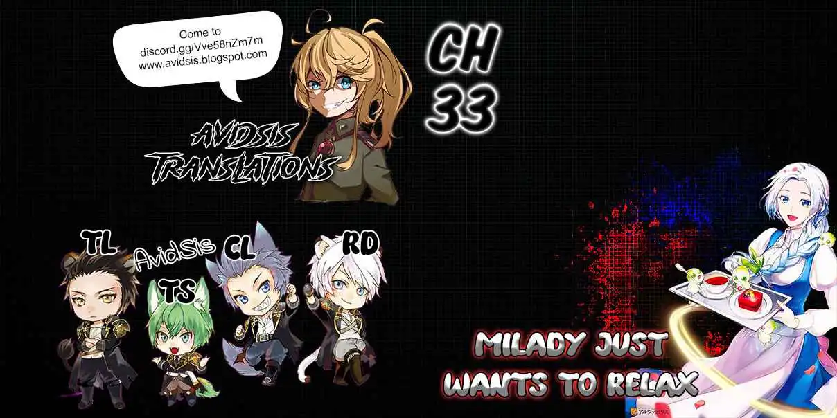 Milady Just Wants to Relax Chapter 33 1